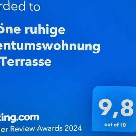 Schoene Ruhige Mit Terrasse