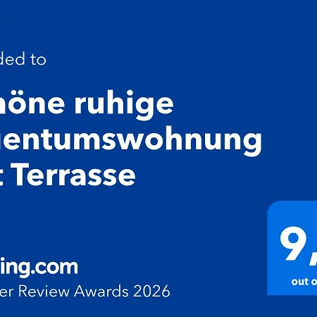 Schoene Ruhige Mit Terrasse * Flensborg